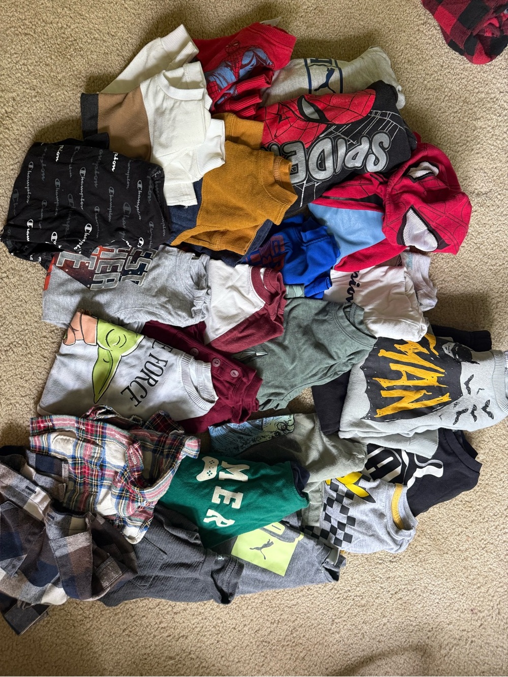 Assorted Kids long sleeve Shirts & Tops - Multi-Color Pack